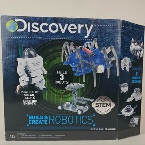 Discovery Robotics Kit with Blue and White Robots
